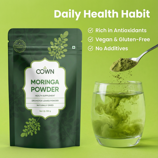 Moringa Powder, Chemical-Free Lab-Tested