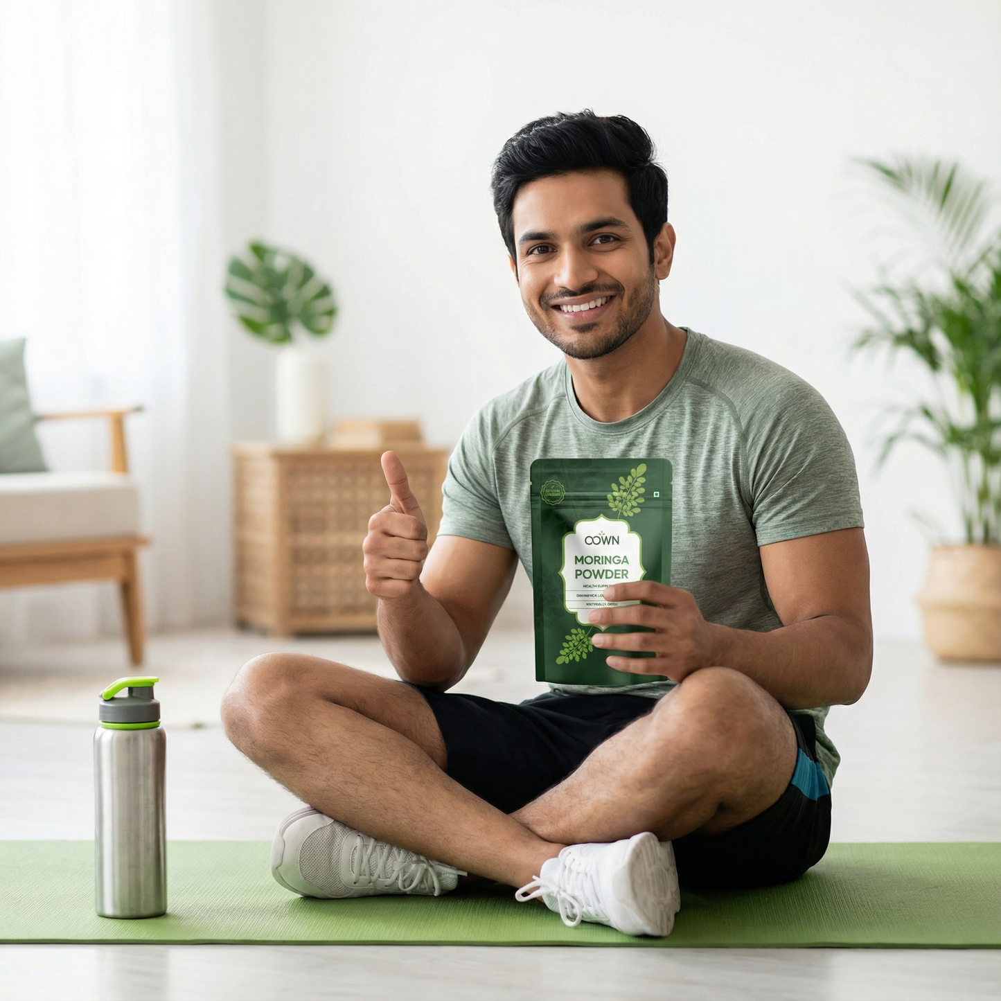 Moringa Powder, Chemical-Free Lab-Tested