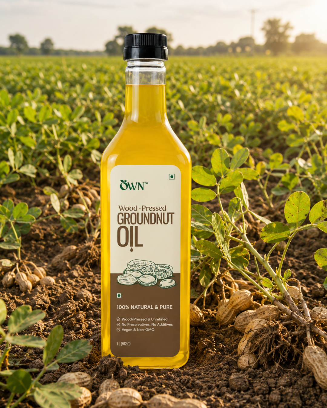 Pure Groundnut Oil