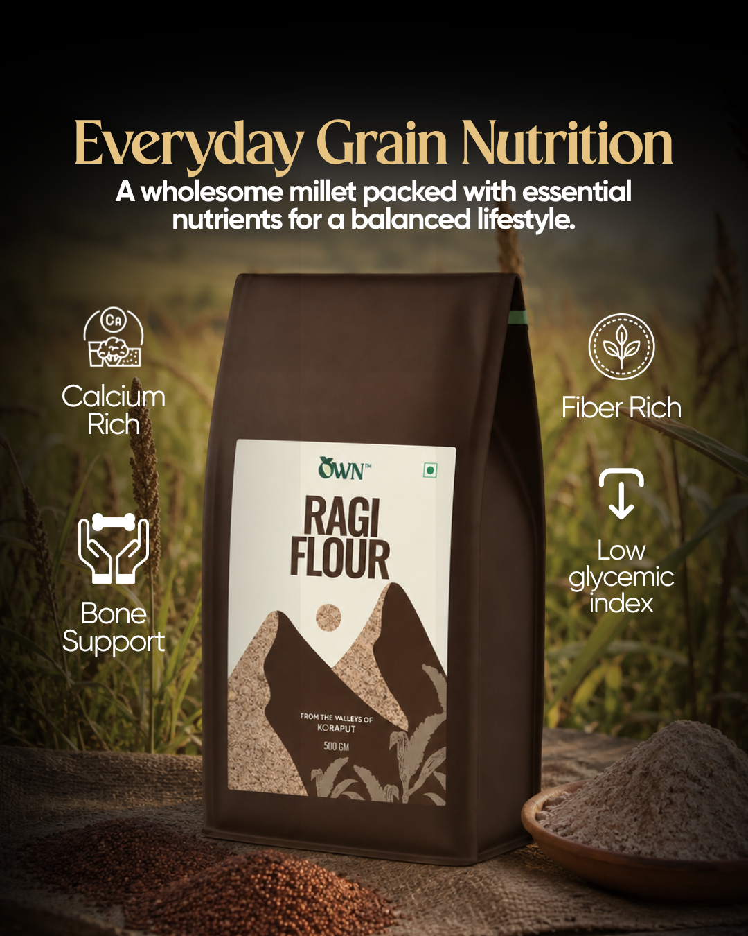Ragi Flour-Finger Millet