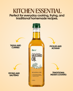Black Mustard Oil | Wood-Pressed