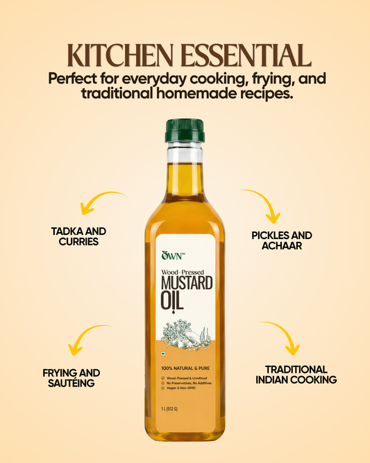 Black Mustard Oil | Wood-Pressed