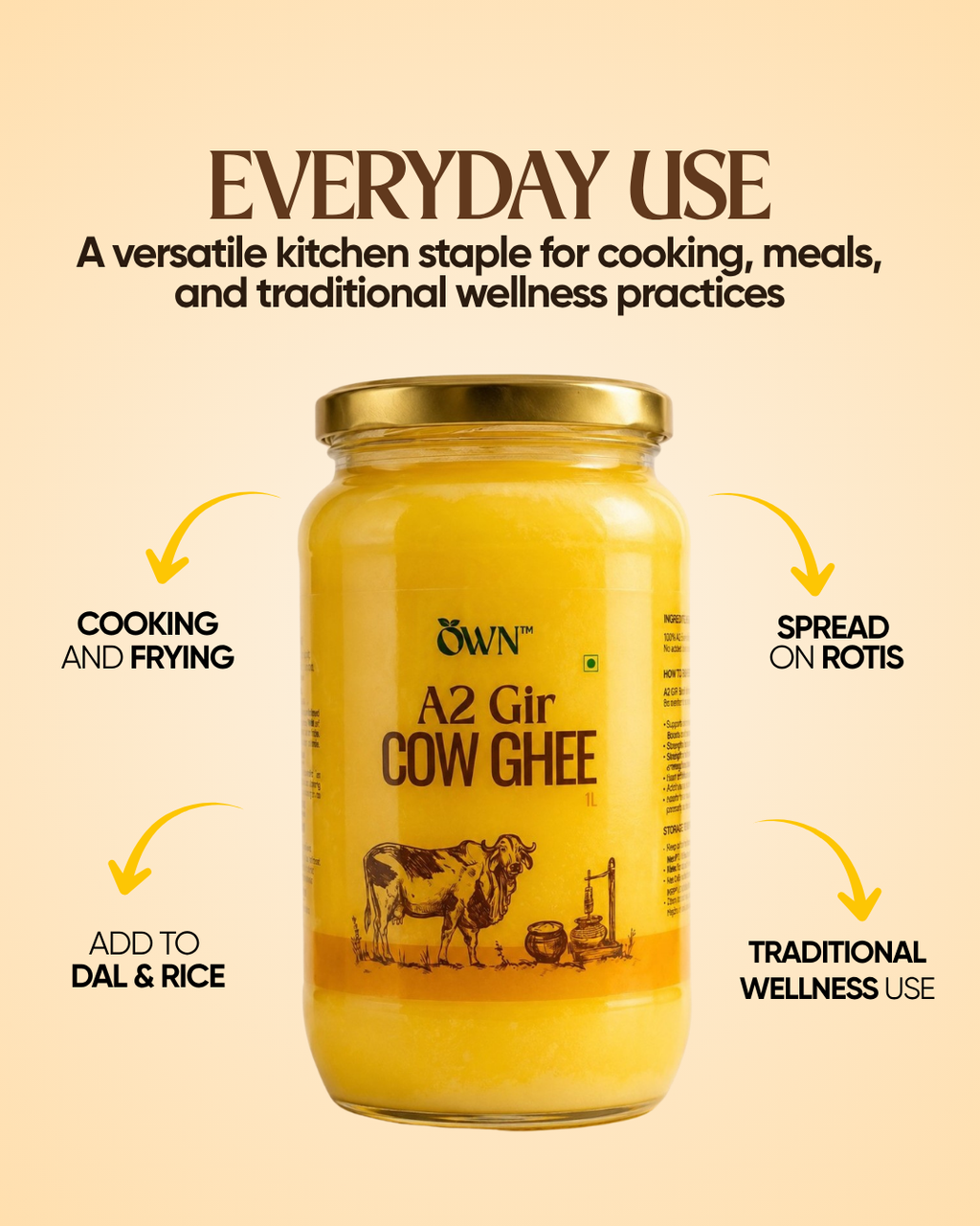 A2 Gir Cow Ghee