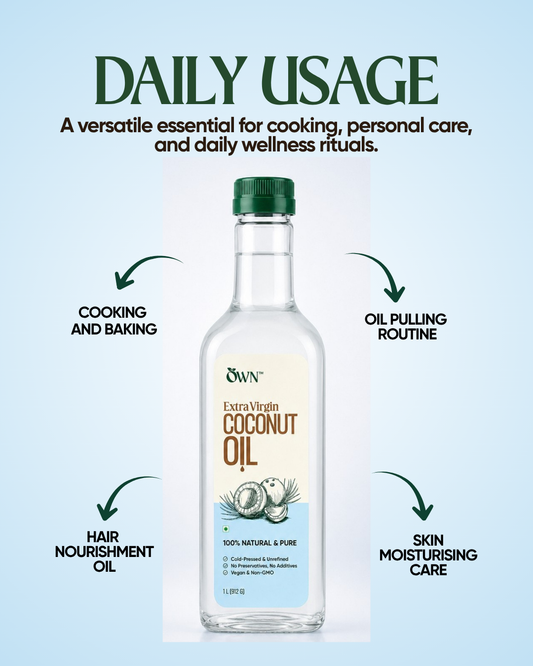 Coconut Oil, Wood-Pressed, Unrefined