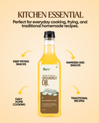 Pure Groundnut Oil, Wood-Pressed