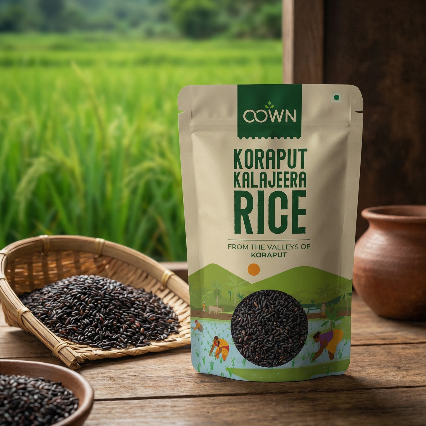 Koraput Kala Jeera Rice (Aromatic Indigenous Rice)