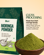 Moringa Powder, Chemical-Free Lab-Tested
