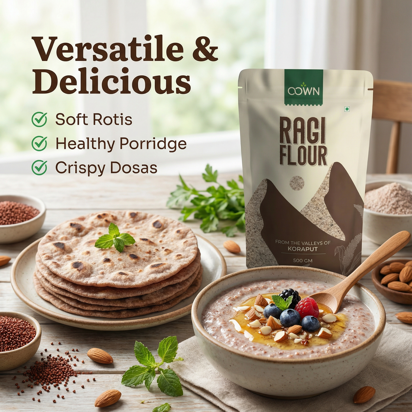 Ragi Flour-Finger Millet