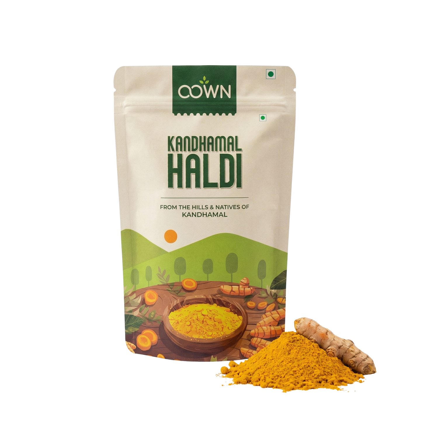 Kandhamal Traditional Haldi (Turmeric Powder)