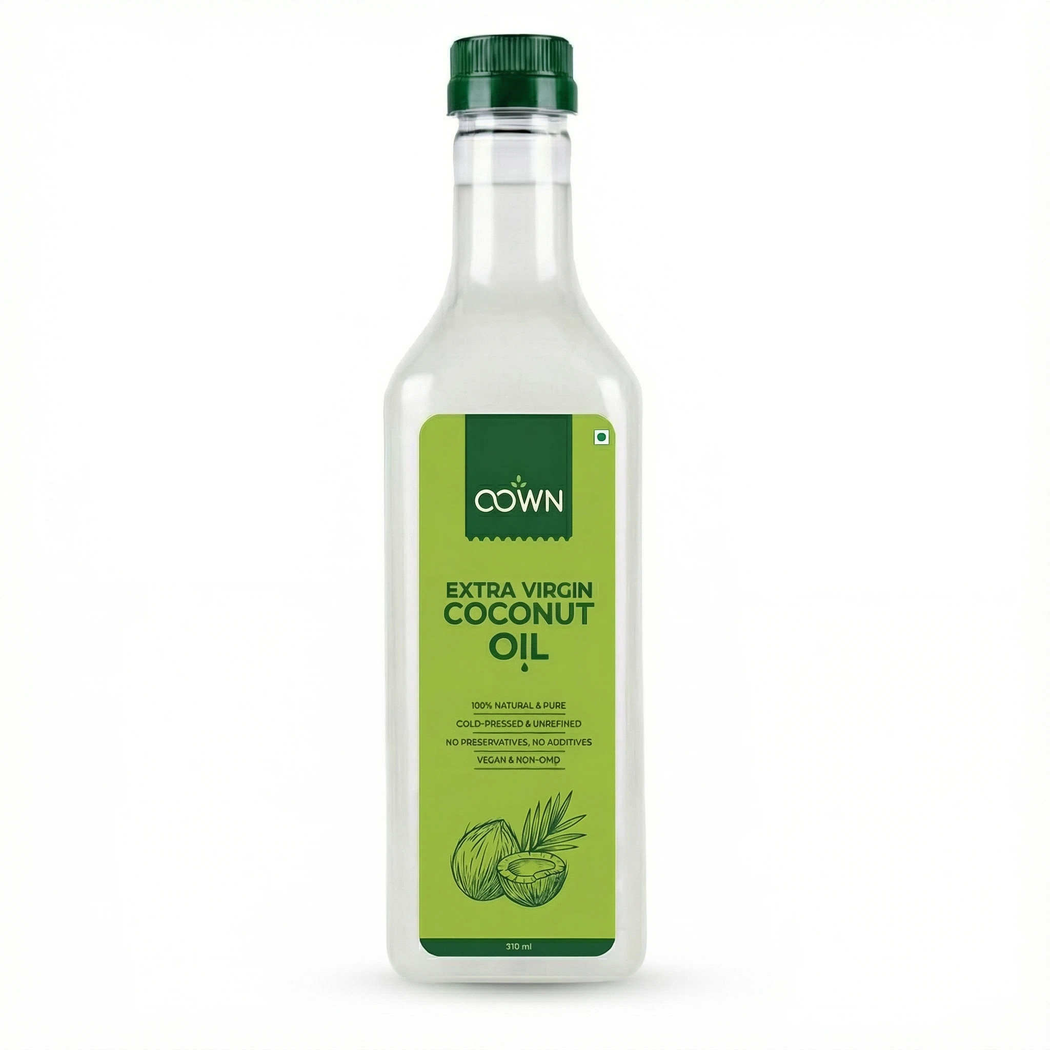Coconut Oil, Wood-Pressed, Unrefined