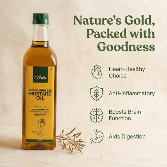 Black Mustard Oil | Wood-Pressed