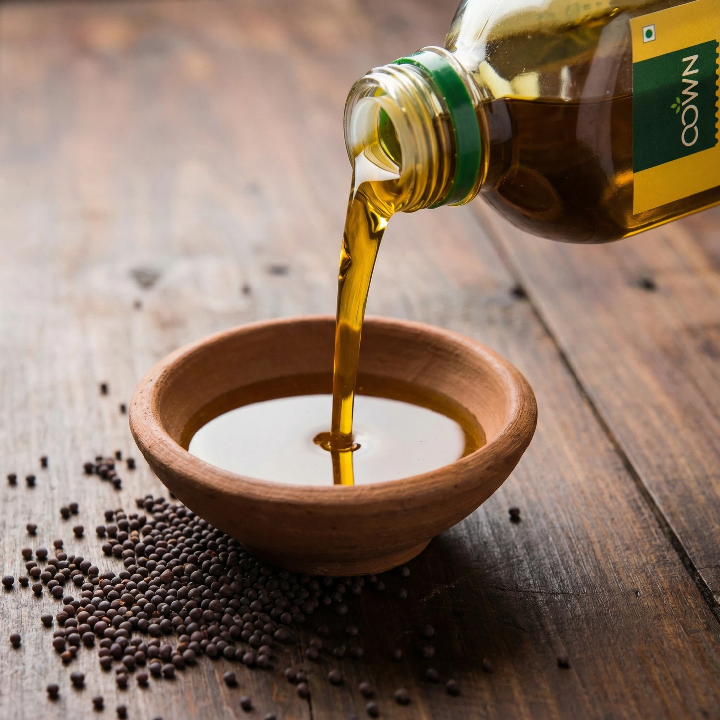 Black Mustard Oil | Wood-Pressed